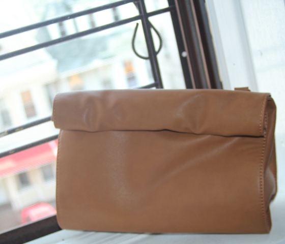 Zara basic messenger bag 